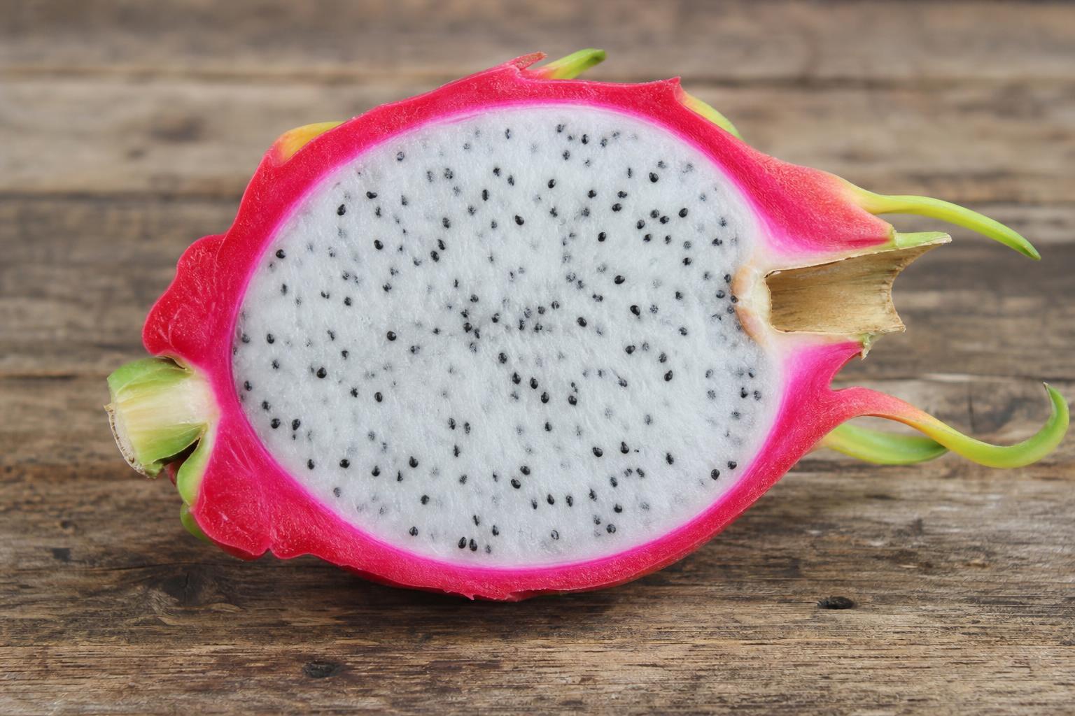 Dragon Fruit — Cut fruit showing pulp quality